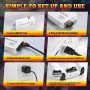 Consola de Juegos Retro, Game Stick 21.000+ Juegos Clásicos, Plug & Play HDMI, Consola Portáti 2 Mandos Inalámbricos, Niños y