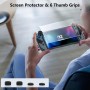 HEYSTOP Carcasa Protectora para Nintendo Switch 2, Funda Protectora Dockable de PC con Carcasa de Grip Joycon de TPU y Protector