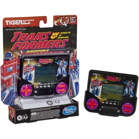Hasbro Gaming Tiger Electronics Transformers Robots in Disguise Generation 2 Electronic LCD Video Game Retro Inspired 1 Player