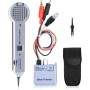 Fuhjythy Kit de Generador de Tonos, Probador de Circuitos de Trazador de Cables, Kit de Tono y Sonda, Probador de Cables 200EP,