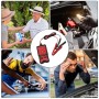 Dtaigou Probador de relés de 12/24 voltios, Probador de relés, Kit de prueba radiante pequeño portátil de 12 V, Herramienta de