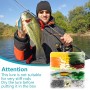 175 Piezas Kits de Señuelos Pesca, Señuelos de Pesca, Accesorios Cebos, señuelos Duros para Hundir de Pesca Mixtos Universales