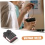 Uonlytech 2piezas Comprobador De Batería Lipo Con Alarma Buzzer Y Led Monitor De Voltaje De Batería Para Rc Para Comprobar De