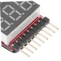 Uonlytech 2piezas Comprobador De Batería Lipo Con Alarma Buzzer Y Led Monitor De Voltaje De Batería Para Rc Para Comprobar De