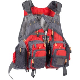 Chaleco de Pesca Ajustable para Hombres y Mujeres Chaleco de Pesca para Pesca con Mosca y Actividades al Aire Libre