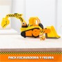 Rubble & Crew - Pack Tractor Digger and Rubble Figure - Paw Patrol Toys - 6066511 - Toys Children 3 Years + - Gifts Child 3