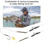282pcs Anzuelos de Pesca, Carp Fishing Tackle Kit con Caja de Pesca, Incluye Ganchos Circulares, antienredos, cebos, Rubber