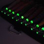 OriGlam 10 unids Camarones Luminosos Calamar Jig Señuelos de Pesca en el Mar, Squid Jig Ganchos Duro Pesca Camarón Señuelo