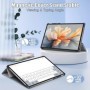 Coque para Lenovo Yoga Tab Plus Funda TB520FU PU cuero duro respaldo s