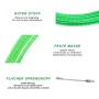 Guia Pasacables 30 m, φ 4 mm Enhebrador de Alambre Electrico, Cable de Tracción en Espiral, Extractor de Cable de cinta de
