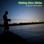 Campanas de Alarma de Pesca 6 Piezas Luces Alarma Pesca Nocturna Impermeables con Hebilla para Pesca Nocturna o en el Mar