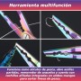 supregear Alicates de Pesca Multicolor de Acero Inoxidable, Herramienta con Anilla Partida, Removedor de Anzuelos, Cortador de