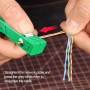 Herramienta Para Desenrollar Cables De Red, Desenredador Ergonómico Para Cables, Organizador Automático, Solución Eficiente Para