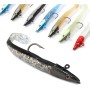 Conjunto de 10 peces de goma de 11 cm, 18.5 g, para la pesca de peces depredadores