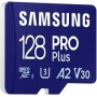 Samsung PRO Plus Tarjeta de memoria MicroSD con Adaptador SD, 512GB, 180 y 130 MB/s, Full HD & 4K UHD, UHS-I, U3, V30, A2,