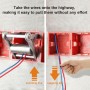 Herramienta de ayuda para enhebrar cables - Polea para tirar de cables,Ayuda para enhebrar cables,Ayuda para tirar de cajas de