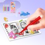 Instant Photo Camera, 12MP Selfie Instant Camera, 1080P 2.4 inch HD Video Camera Photos for Children with 32GB SD Card,