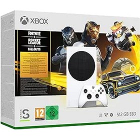 Xbox Series S Consola de Videojuegos, Gilded Hunter Pack con contenido adicional para Fortnite, Rocket League y Fall Guys,