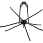 QuatoLuilo Enrollador de tubos, máx. 115 kg, calefacción por suelo radiante, tubo desenrollador de cables