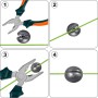 300 Piezas/10 Tamaños Plomos de Pesca en Forma de Balín Set 2g 1.5g 1.2g 1g 0.8g 0.6g 0.5g 0.4g 0.3g 0.2g Plomos Extraíbles