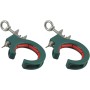 URPIZY Rollo de cable para puente guía de alambre, herramienta auxiliar para tendido de cables y decoración, 25 kg de capacidad