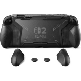 playvital Funda Protectora con Agarre Intercambiable para Nintendo Switch 2 (2025), Carcasa TPU Dockable con Tapas para
