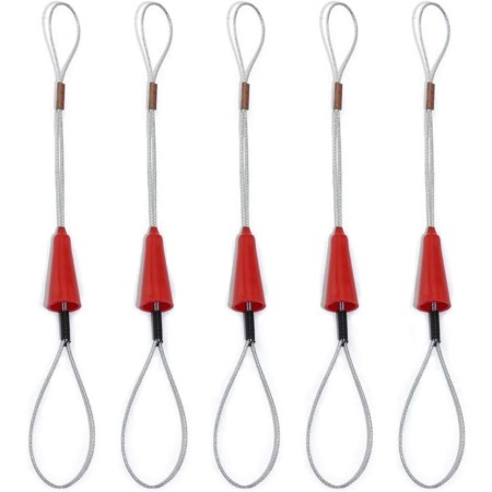 Wire Puller Tool - Wire Traction Fish Tape Fastener Tool, Fish Tape Fastener, 5Pcs Fish Tape Wire Puller Through Wall Wire