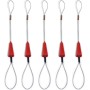 Wire Puller Tool - Wire Traction Fish Tape Fastener Tool, Fish Tape Fastener, 5Pcs Fish Tape Wire Puller Through Wall Wire