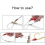 Wire Puller Tool - Wire Traction Fish Tape Fastener Tool, Fish Tape Fastener, 5Pcs Fish Tape Wire Puller Through Wall Wire