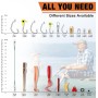 TRUSCEND Pesca Señuelos Accesorios Kit con Caja de Aparejos - Anzuelos de Pesca Crankbait Minnow Frog Popper Lure Grub Worm