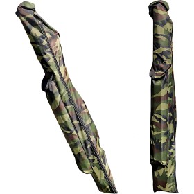 Bolsas para Aparejos de Pesca 146cm con cinturón de Hombro Bolsas de Pesca con Cremallera Lateral Impermeable Espesado Camuflaje