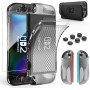 HEYSTOP Carcasa Compatible con Nintendo Switch 2, Funda Protectora Transparente de TPU Suave Acoplable Compatible con Nintendo