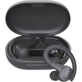 JLab Go Air Sport+ – Wireless Sports Bluetooth Headphones – 35+ Hours Autonomy, IP55 Sweat Resistant, Graphite