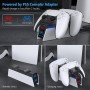 OIVO - Cargador para Mando PS5, 2H rápido Cargador ps5 con 2 Tipos de Cable para Mando PS5, estación de Carga Compatible con