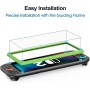 amFilm Protector Pantalla (3 Piezas) para Nintendo Switch 2 Model 2025, Cristal Vidrio Templado Protector de Pantalla para