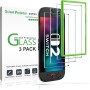 amFilm Protector Pantalla (3 Piezas) para Nintendo Switch 2 Model 2025, Cristal Vidrio Templado Protector de Pantalla para