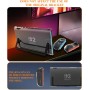 Teyomi Funda transparente acoplable compatible con Nintendo Switch 2, funda protectora transparente compatible con Nintendo