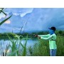 Camisetas de Pesca para Hombre protección Solar UV UPF 50+ Camiseta de Manga Larga