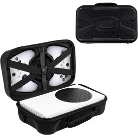 Mcbazel Funda rígida de Transporte para Xbox Series S, Bolsa de Almacenamiento para Consola Xbox Series S, Mando inalámbrico y