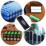Trailer Door Portable Battery Tester | Lcd Volt Checker for Aa, Aaa, 9 V and Button Cell Batteries | Equipo eléctrico para uso