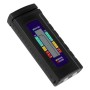 Trailer Door Portable Battery Tester | Lcd Volt Checker for Aa, Aaa, 9 V and Button Cell Batteries | Equipo eléctrico para uso