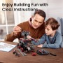 Sillbird Technic Robot Transformable Controlado por App, Robótico 4en1 a Control Remoto, Juguetes de Construcción con