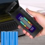 Trailer Door Portable Battery Tester | Lcd Volt Checker for Aa, Aaa, 9 V and Button Cell Batteries | Equipo eléctrico para uso