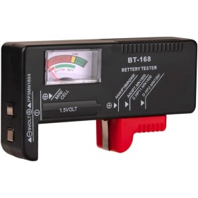 Asyduey BT-168 AA/AAA/C/D/9V/1.5V BateríAs Pila de BotóN Universal Medidor Codificado por Colores Indicar Volt Tester Checker