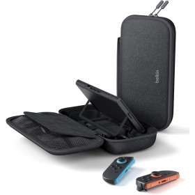 Belkin Gaming Funda para Nintendo Switch 2 con Batería Externa extraíble de 10000mAh, pantalla LCD, carga rápida 30 W para