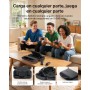 Belkin Gaming Funda para Nintendo Switch 2 con Batería Externa extraíble de 10000mAh, pantalla LCD, carga rápida 30 W para