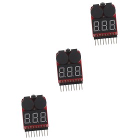 DOITOOL 3 Piezas Probador De Batería Electricidad Alternador Enchufar Circuito No Prueba Alarma De Zumbador De Bajo Voltaje