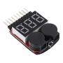 DOITOOL 3 Piezas Probador De Batería Electricidad Alternador Enchufar Circuito No Prueba Alarma De Zumbador De Bajo Voltaje
