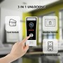Intercomunicador de video portero con cable para apartamento con cámara de timbre de 1080P, monitor de 10 pulgadas,TUYA WiFi