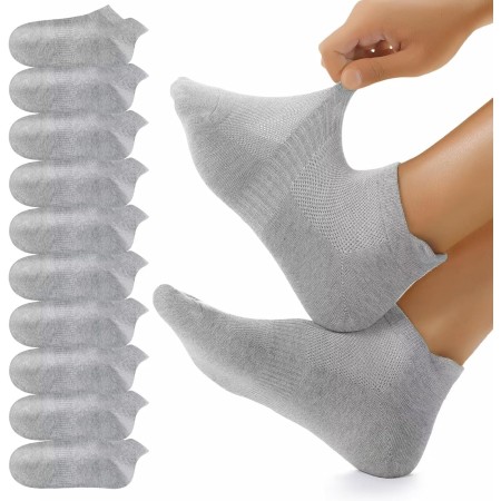 YouShow 10 Pairs Ankle Socks Men Women Socks Sport Socks Men Cotton Running